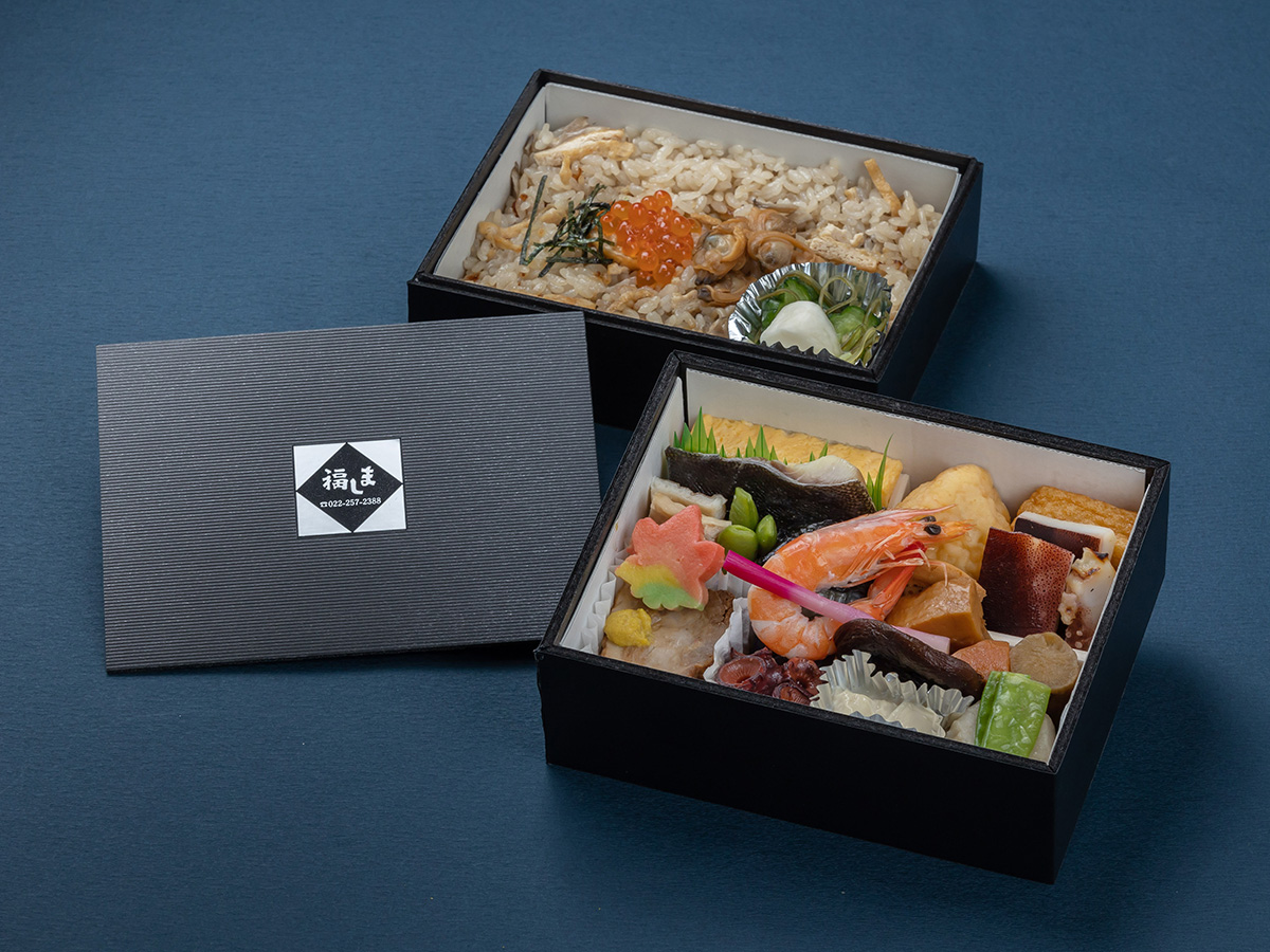 炊き込みごはん イクラ・煮あさり